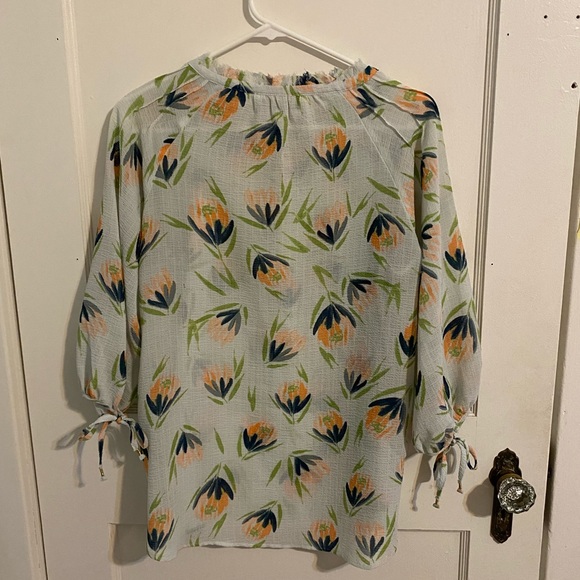 Lauren Conrad Floral Blouse - Picture 6 of 8